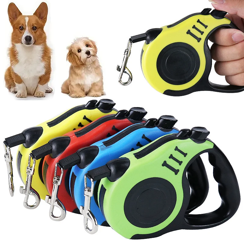 3 Meters 5 Meters Retractable Dog Leash Pet Leash Traction Rope Belt Automatic Flexible Leash For 1005006919087137