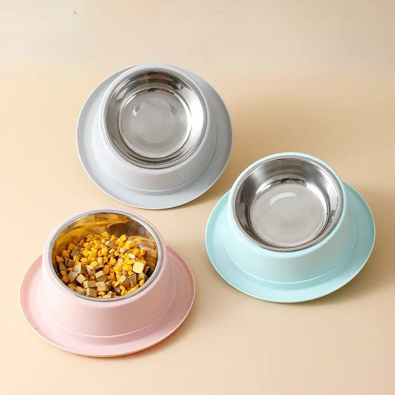 Cat Feeder Slope Anti-Ant Food Bowl For Cat Pet Accessories Dog Bowl Quality Stainless Steel 1005006924985404