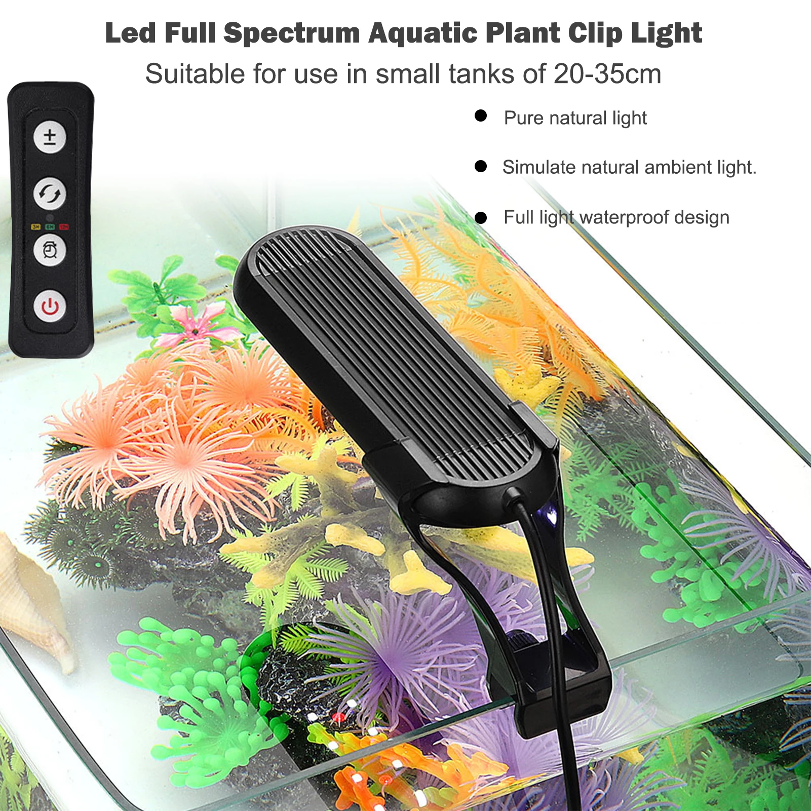Aquarium Led with Timer Lights For Fish Tank Full Spectrum Fish Tank Light LED Lamp for Water 1005006925788027
