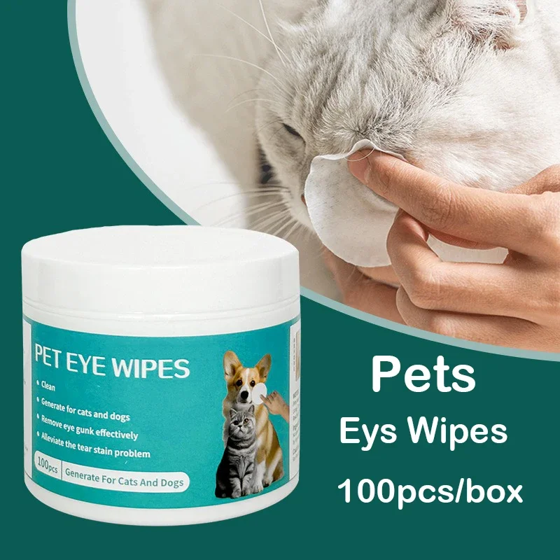 Pet Cleaning Products Eye Wipes To Remove Tear Marks Cleaning Wet Tissues Cat Wiping Eyes Removing 1005006933822578