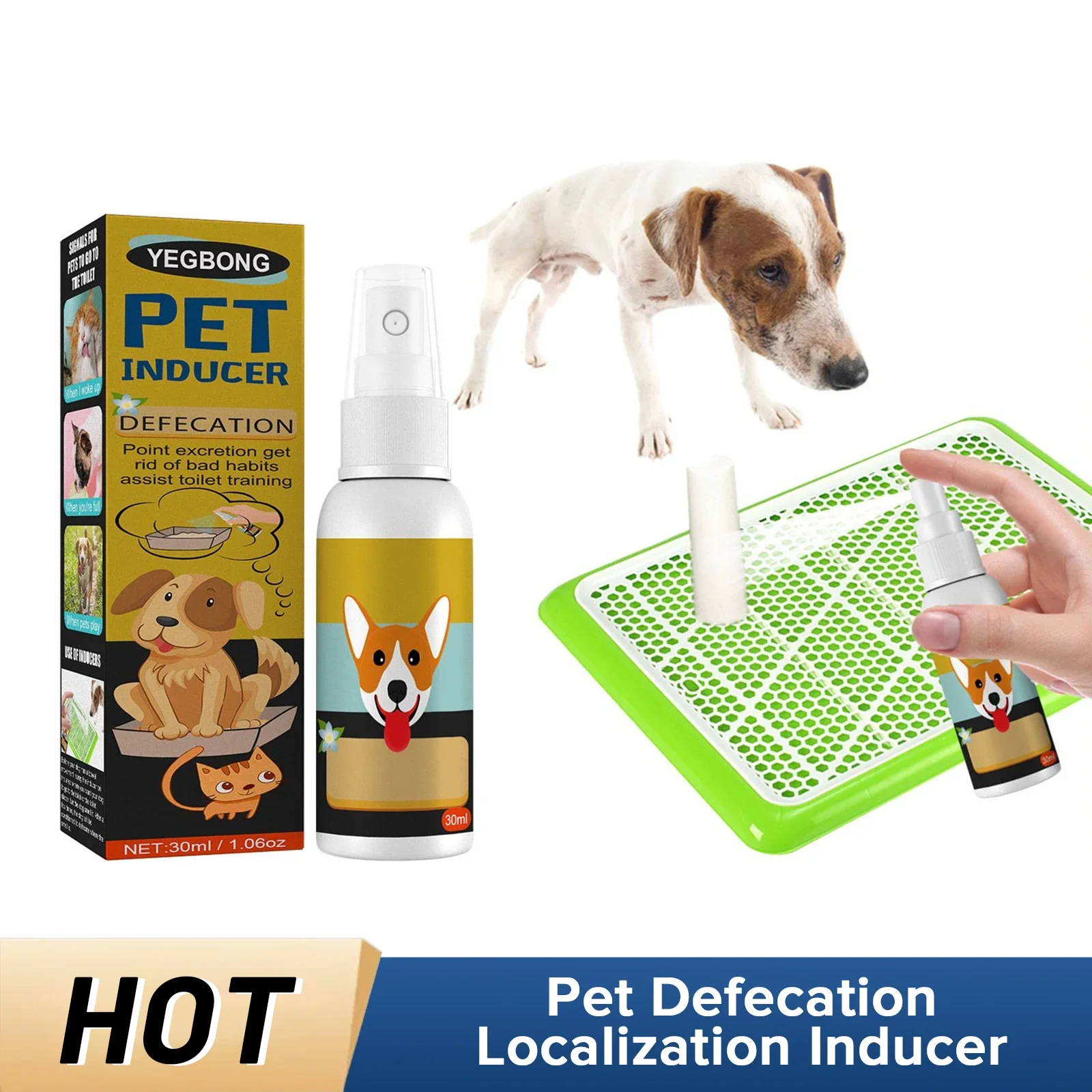 Dog Potty Training Spray Cats Kitten Outdoor Urine Poops Stool Location Helps Puppies Toilet Pet 1005006936376541