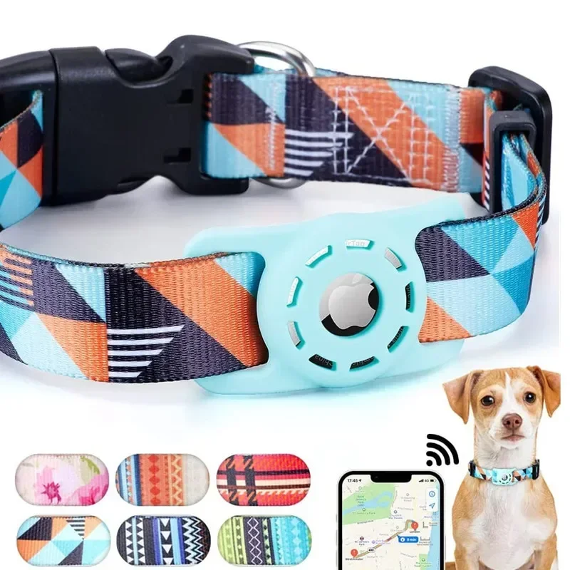 Pet Cat Dog Digital Printing Collar for Apple Airtag Protective Cover Small and Medium-Sized Dogs 1005006939628581
