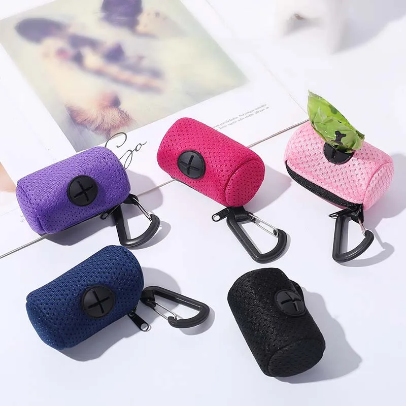 Dog Poop Bag Dispenser Hangingable Dog Poop Bag Holder Poo Bags Dispenser for Dogs Walking Garbage 1005006961491724