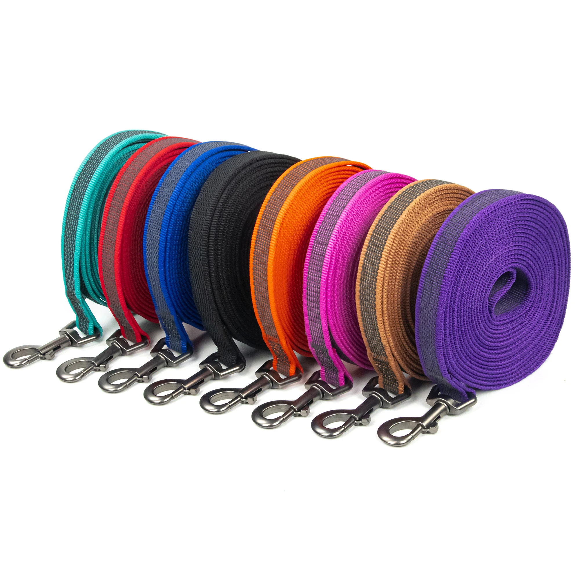 2M 3M Medium Small Long Dog Leash 10M Latex Silk Easy and Convenient Light Training Big (1.5M) 1005006964916312