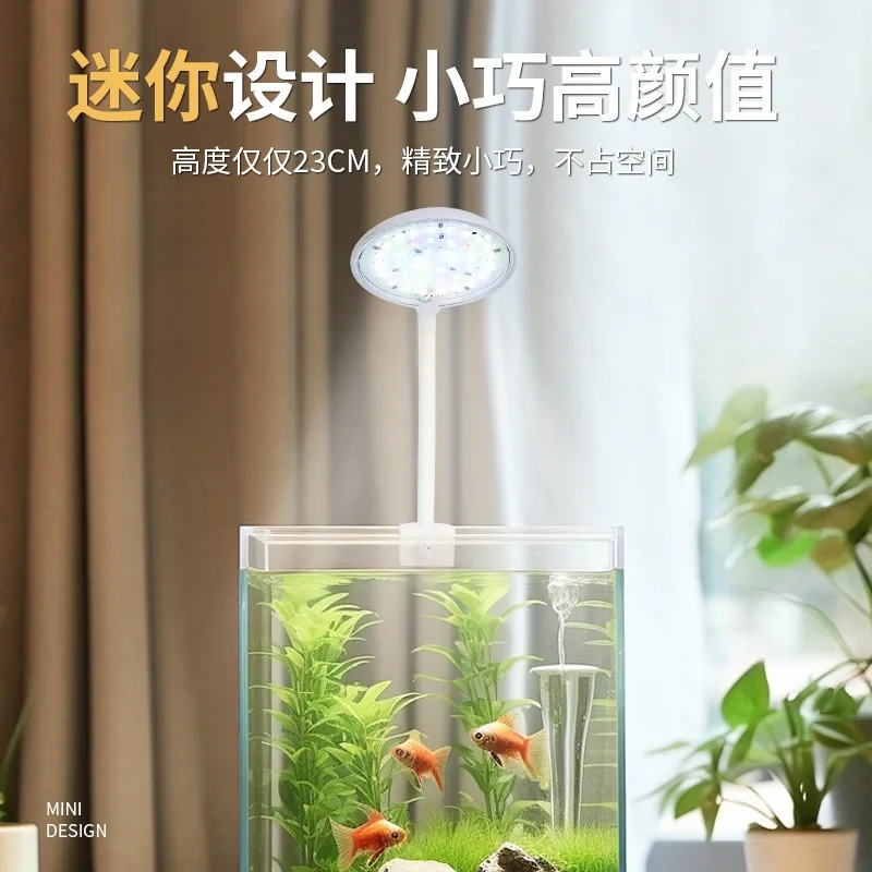 USB Aquarium Light 5W 7W LED Waterproof Fish Tank Lighting Underwater Fish Lamp Aquariums Decor 1005006965015928