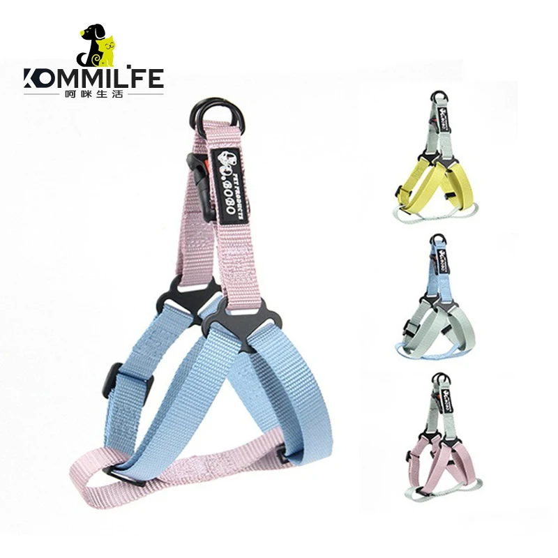 Adjustable Pet Harness for Small Medium Dogs Nylon Dog Harness Leash Set Puppy Harness Dog 1005006969982833