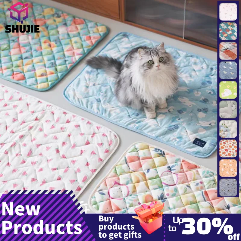Cat Mats for Floors Pet Playpen Kennel Crates Mat Cat Puppy Cushion Reusable Washable Training Pee 1005006986178322
