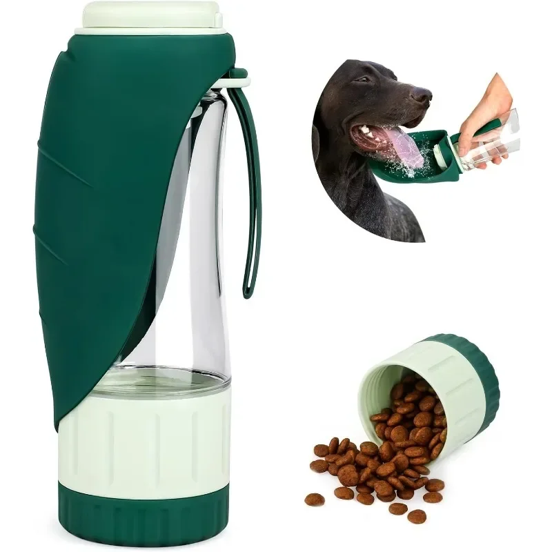 Dog Water Bottle Portable Dog Cat Puppy Pet Water Dispenser Feeder with Drinking Cup and Food 1005006991005053