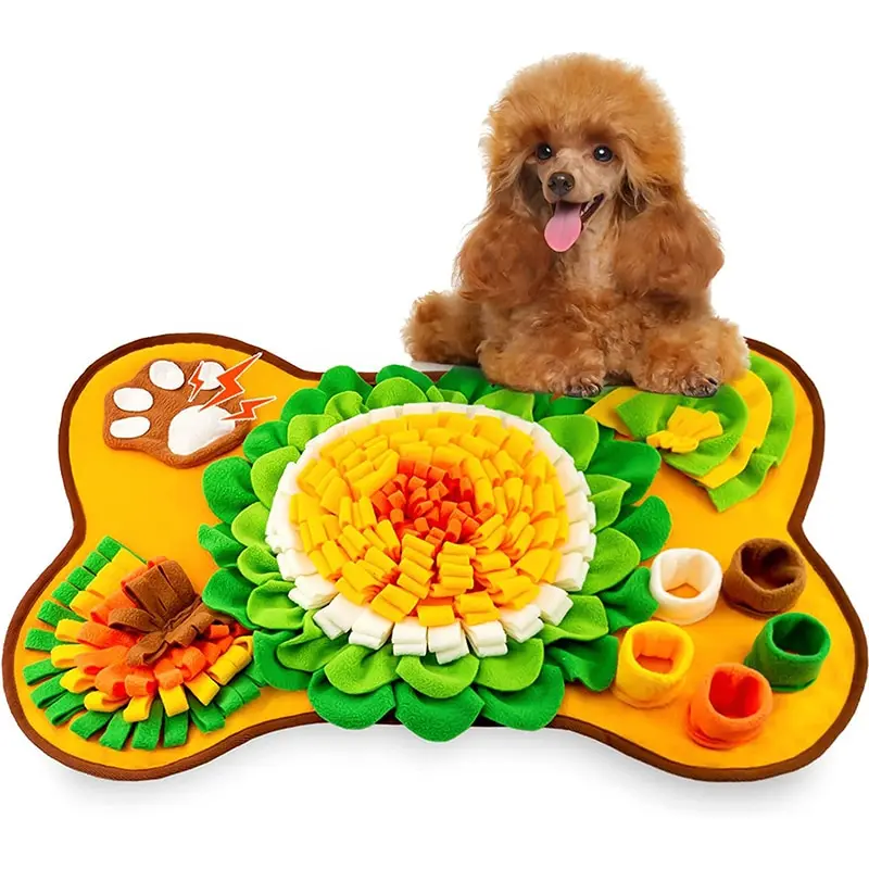 New Pet Smell Mat Foraging Smell Training Blanket Entertainment Interactive Dog Slow Food Mat 1005006995210547