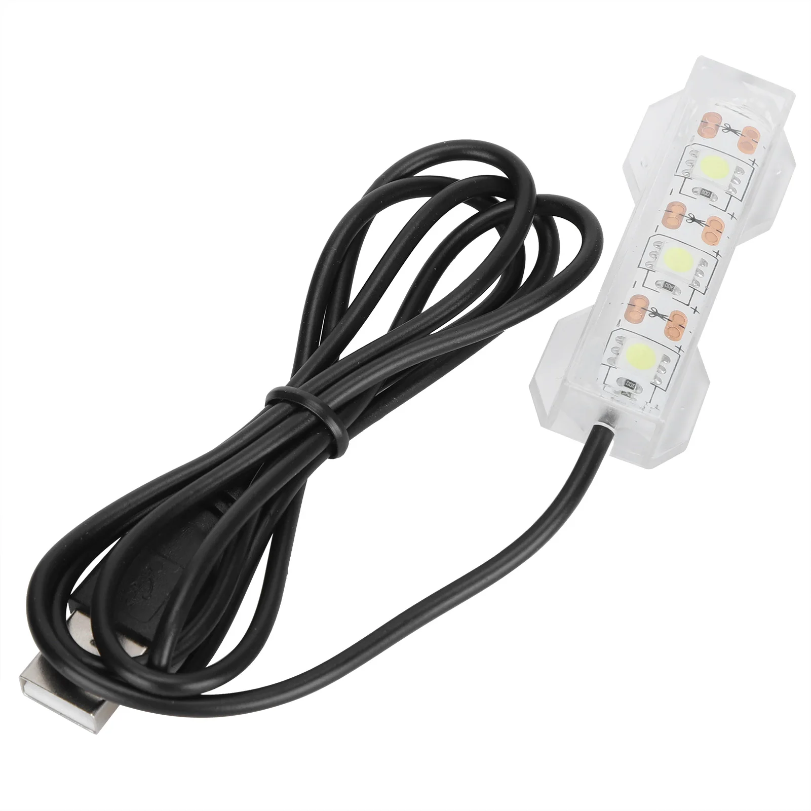 Aquarium Decoration Light Small Aquarium Water Plant Light Desktop Fish Mini Decoration Soft LED 1005006996923924