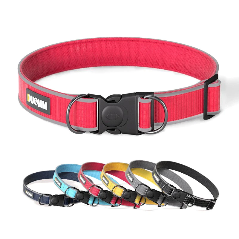 Reflective Dog Collar Anti-escape Pet Products Labrador Walking Husky Canine Collar Adjustable 1005007009907489