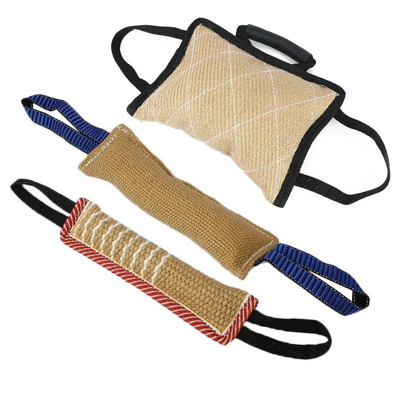 Dog Training Bite Tug Pillow Sleeve with 2 Rope Handles for Training Malinois German Shepherd 1005007018646866
