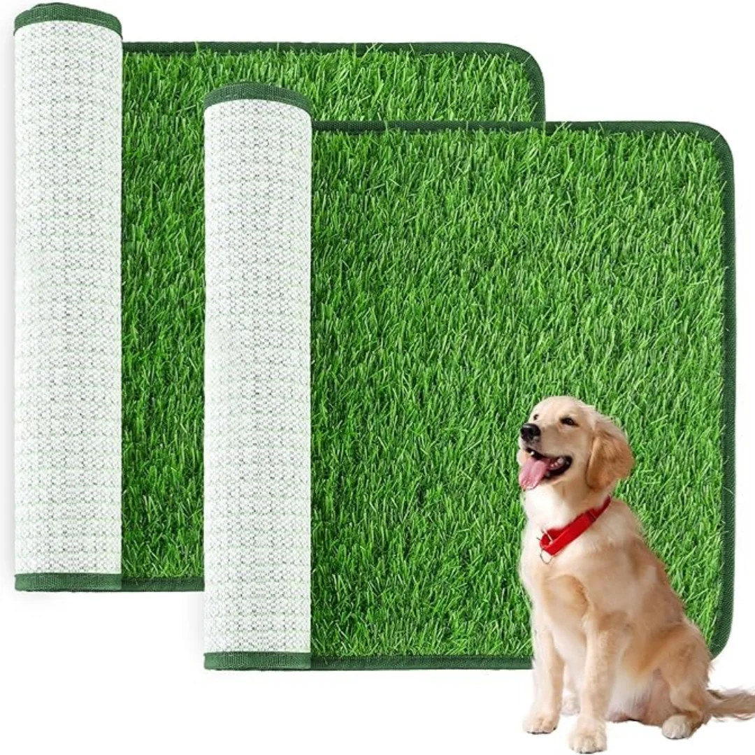 Artificial Grass Dog Potty Pad - Easy ToClean, Odor Resistant,Indoor/OutdoorPet Training Solution 1005007027477576