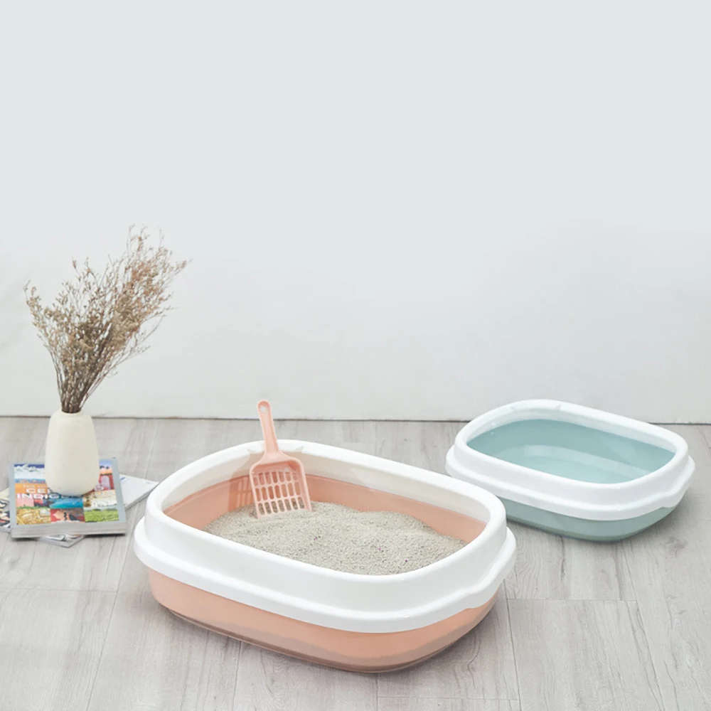 Cat Dog Tray with Scoop Pet Supplies Cat Litter Box Pet Toilet Bedpan 1005007036561835