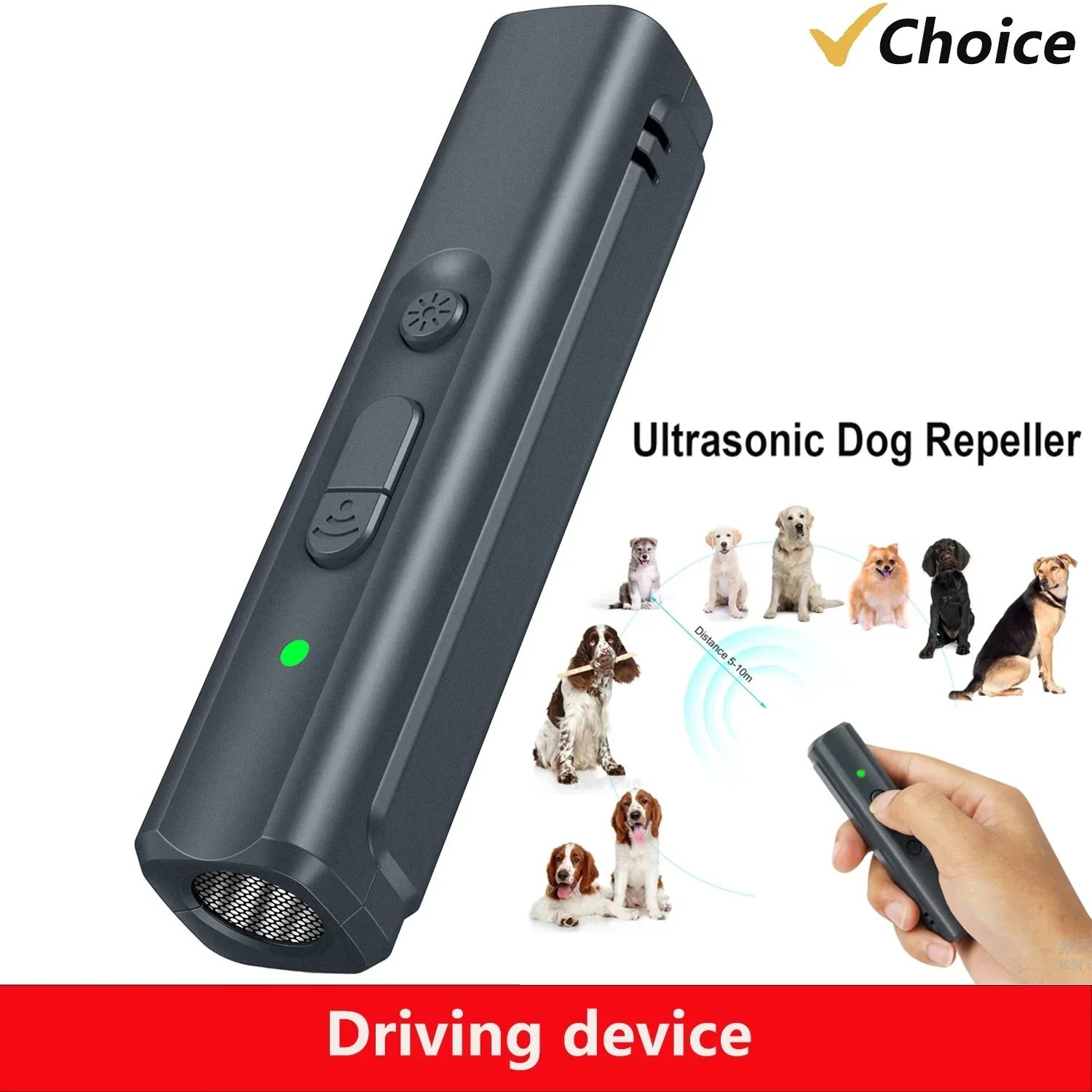 Powerful Ultrasonic Dog Anti Bark Device Portable Dog Barking Deterrent Stop Dog Barking Device 1005007038161891