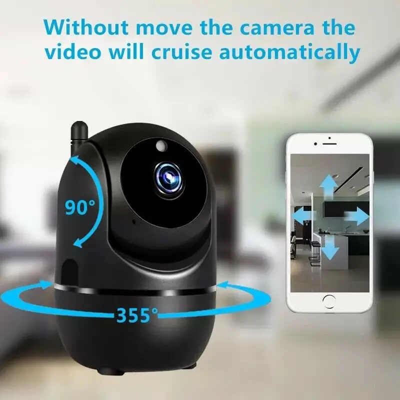 1080P Wireless IP Camera Wifi 360 CCTV Camera Mini Pet Video Surveillance Camera With Wifi Baby 1005007046268839