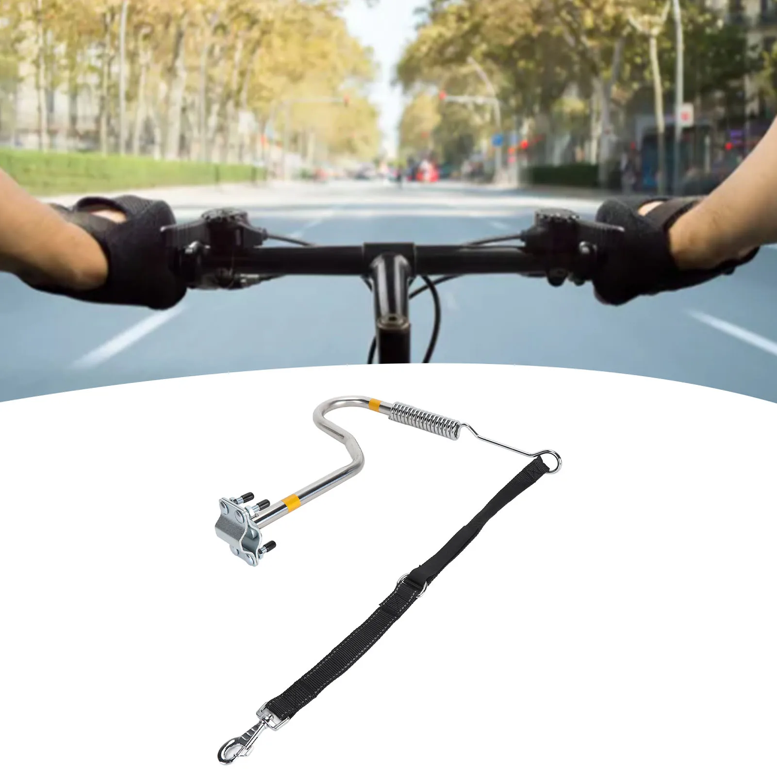 Pet Exerciser Leash Professional Dog Bike Leash Easy Installation Lasting Hands for Outdoor Exercise 1005007047668665