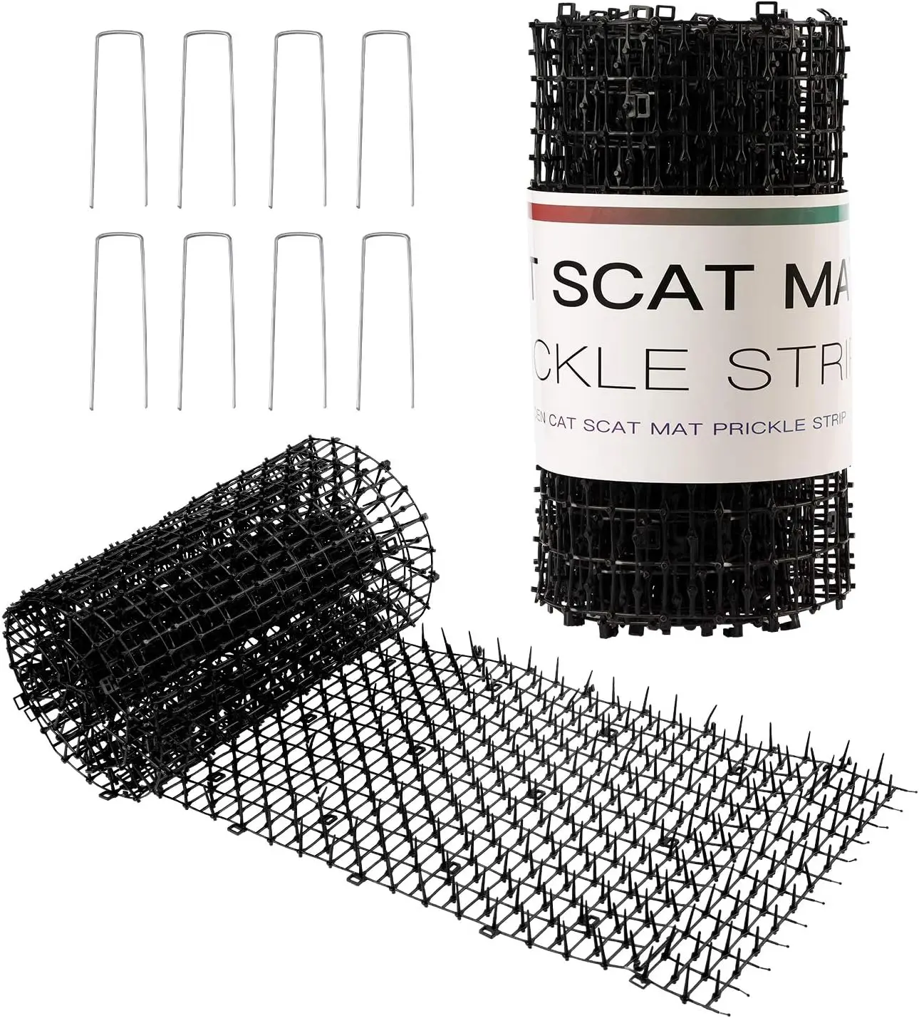 30cm x 2m Gardening Cat Scat Mat Repellent Mat Anti-Cat With Prickle Strips Spikes Straps Keep Cat 1005007054027741