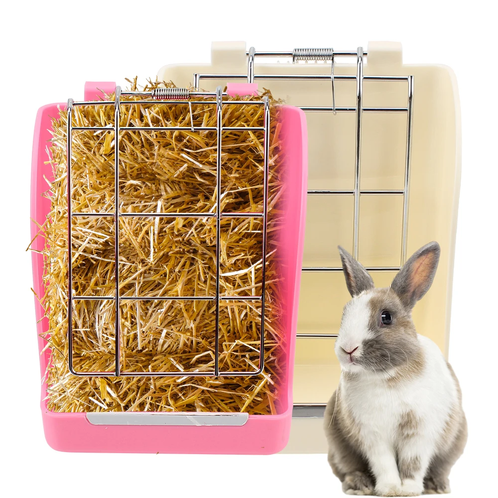 Rabbit Food Basket Grass Feeder Pet Food Container Hay Feeder Rabbit Grass Rack Rabbit Grass Frame 1005007054880499