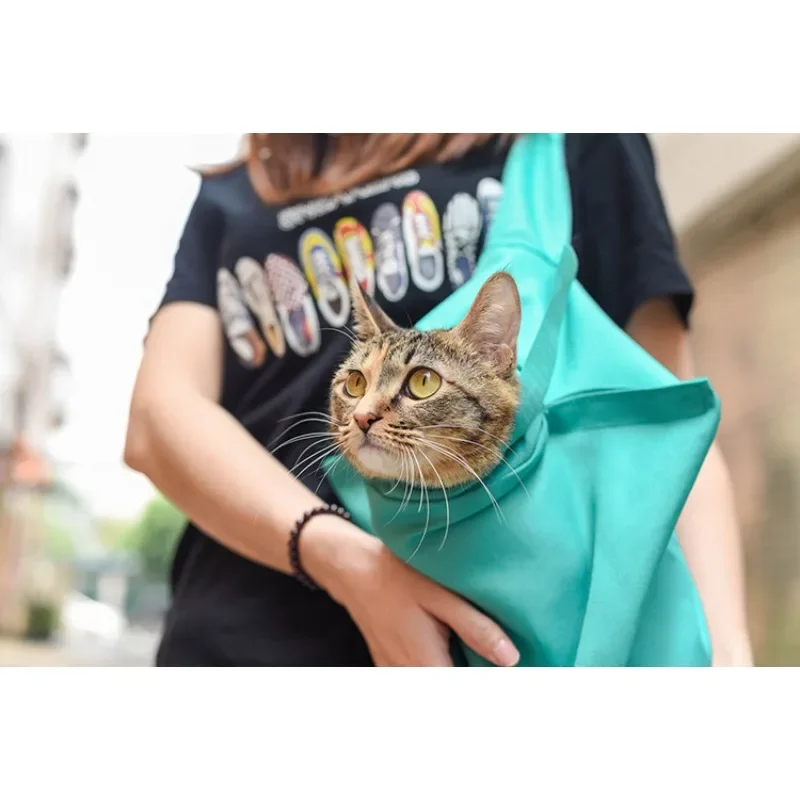 Pet Cat Breathable Outdoor Travel Shoulder Bag Sling Carrier for Puppy, Cats 1005007057574665