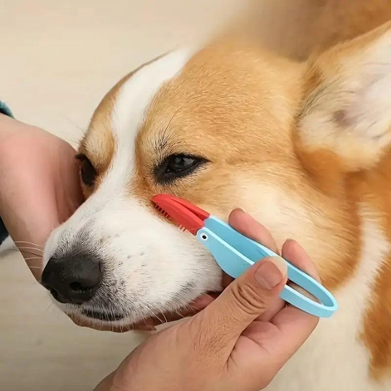 1PC Pet Tear Marks Brush Cat Dog Eye Excrement Brush Knot Eye Cleaner Clip Soft Brush Cleaning Soft 1005007070234722