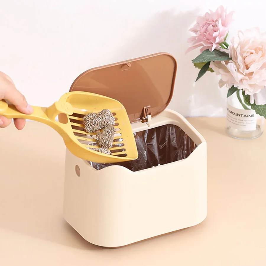 Cat Litter Box Portable Bedpan Removable Full-closed Kitty Litter Pan Potty Toilet for Rabbit 1005007074128172