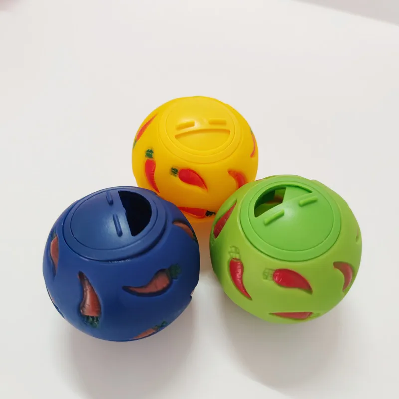 Rabbit Treat Ball Rabbit Interactive Toy Pet Slow Feeder Snack Toy Ball Hiding Food Toy Pet Feed 1005007082616228