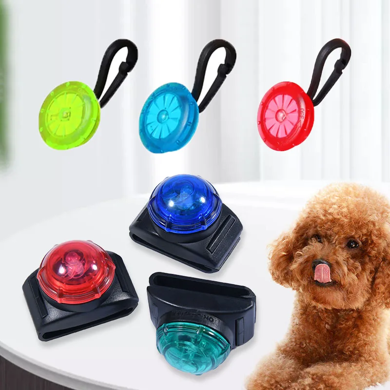 Pet Dog LED luminous pendant Cat toys Collar safety warning light outdoor night Running Anti-lost 1005007083293569