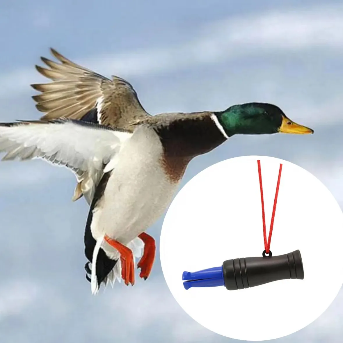 1pcs ABS Whistle Whistle Lures for Hunting All Ducks Commander to Call Duck Loud Outdoor Realistic 1005007083711695