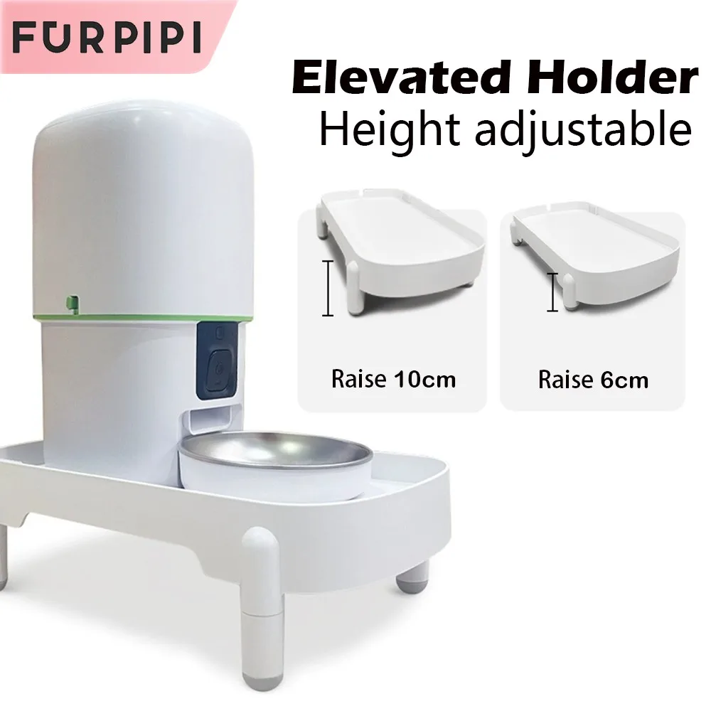 Smart Pet Feeder Elevating Bracket Single Bowl Dog Cat Pet Food Dispenser Protect Raised Stand Pet 1005007086131179