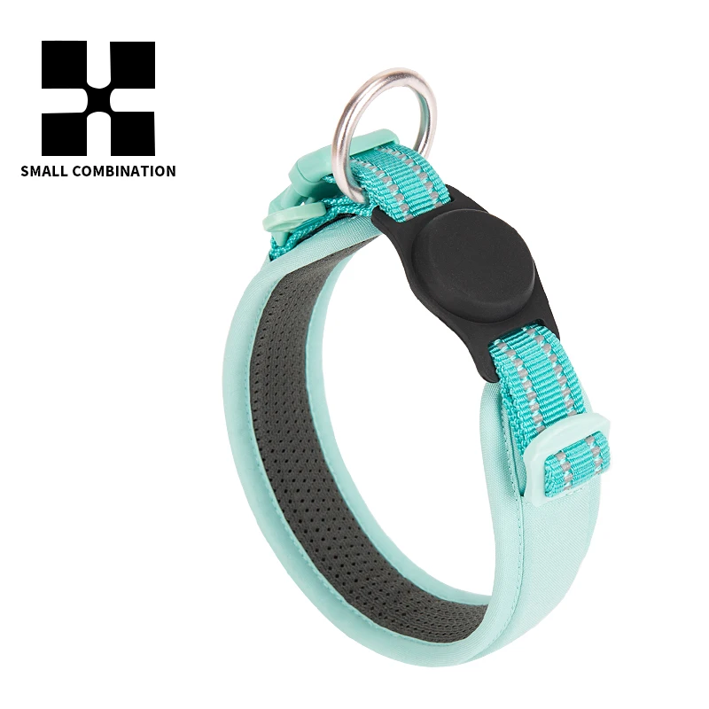 Adjustable Nylon AirTag Dog Collar Reflective Padded for Small Medium Large Dog Collar For AirTag 1005007097185214