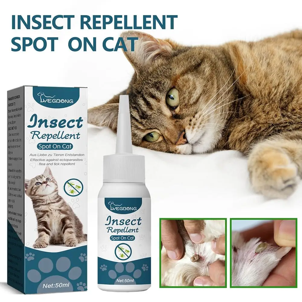 Pet Flea Killer Drops Anti Fleas Cats Ticks Lice Mite Relieve Ringworm Drops Removal Dogs Treatment 1005007099439217