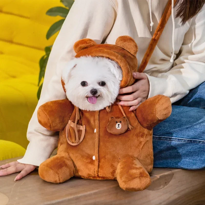 Dog Bag Cat Bag Autumn And Winter Warm And Windproof Cute Crossbody Bag Cat Backpack Pet Supplies 1005007099520332