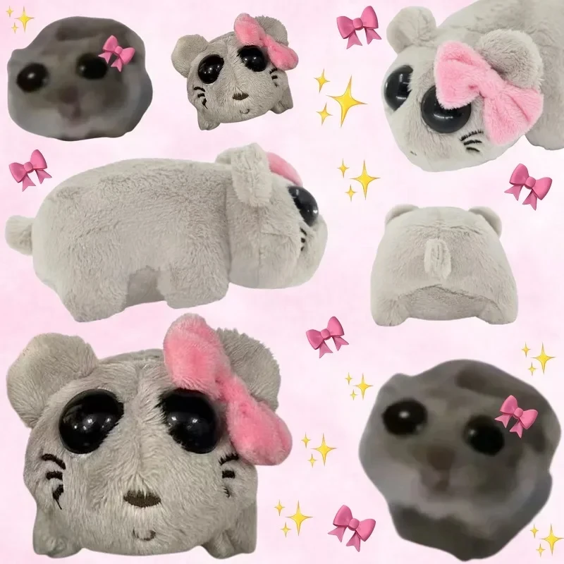 Cute Sad Hamster Plush Toys Cute Animal Toy Soft Sad Hamster Meme Plush Stuffed Animal Plushes For 1005007103167262