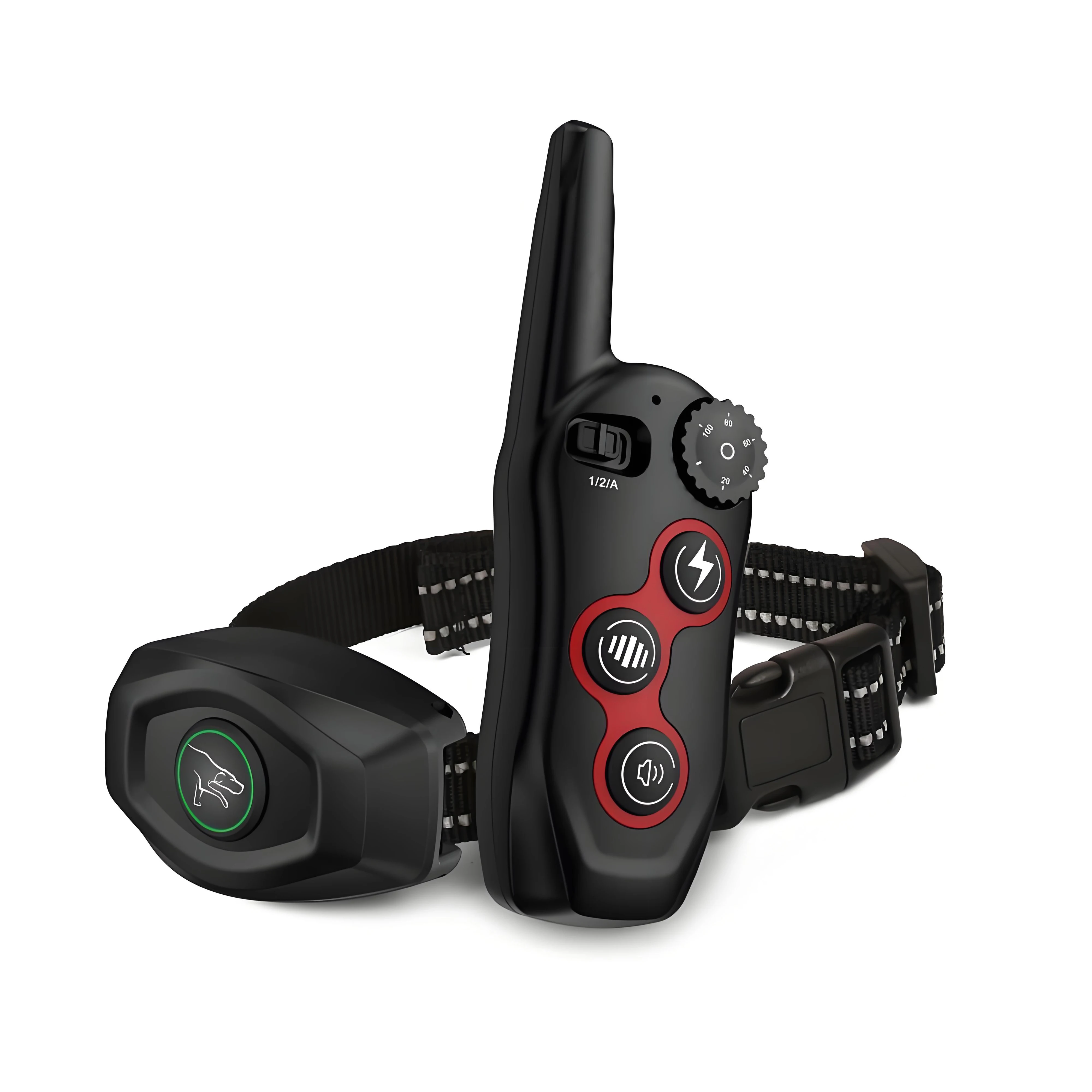 Dog Training Collar/Auto-barking Stopper 2 in 1 Function 500m Remote Control Range Waterproof Pet 1005007111592542