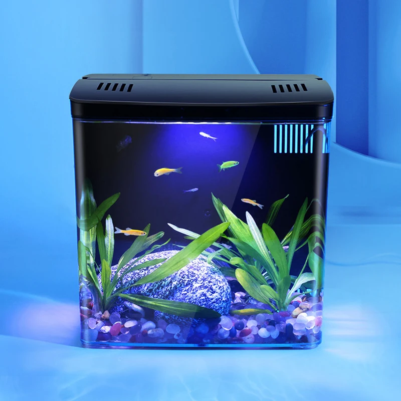 Fish tank living room small mini Douyu tank household tabletop ecological tank self circulating 1005007124191180