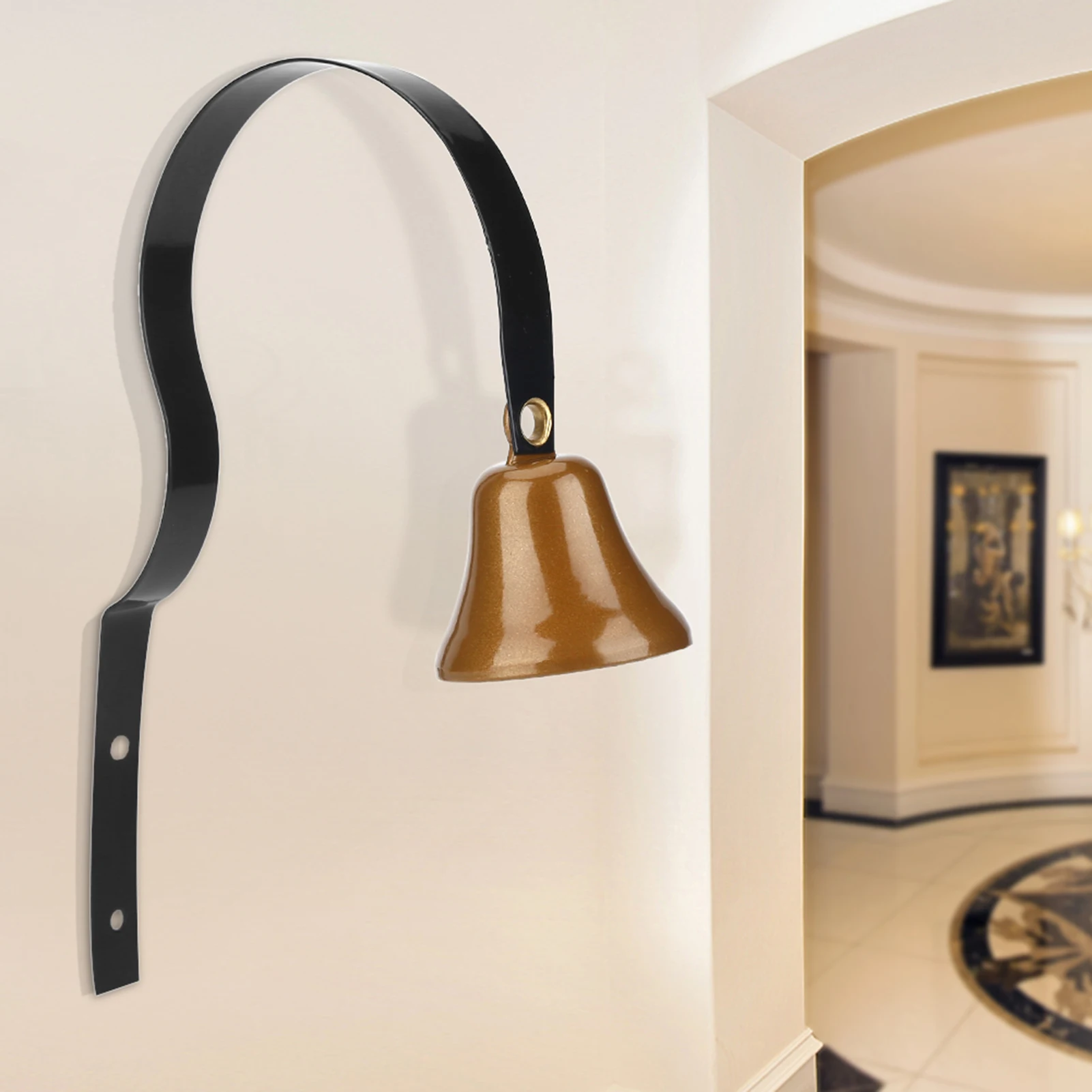 Antique Wall Mounted Metal Shopkeepers Doorbell Dog Training Bell Home Decoration 1005007124242159