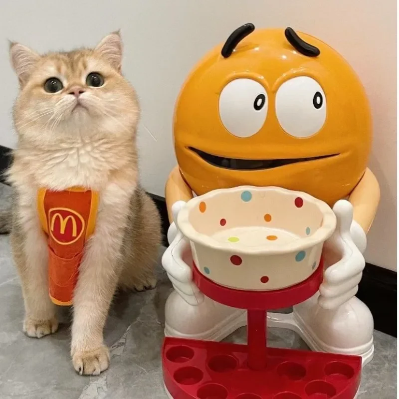 Cat Bowl Feeding and Water Decorative Kibble Dispenser Feeder for Cats Bowls Multipurpose Ornaments 1005007135950496