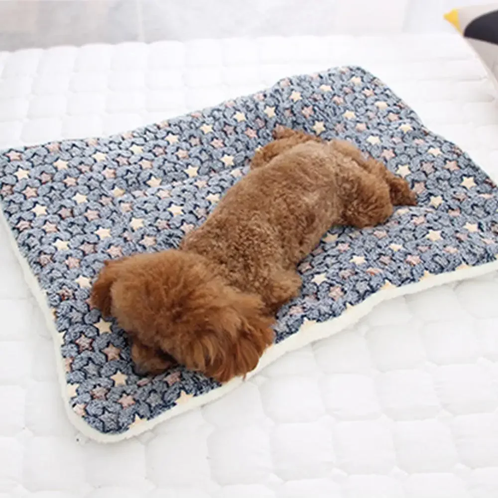 Pet Sleeping Mat Warm Dog Bed Soft Fleece Pet Blanket Cat Litter Puppy Sleep Mat Lovely Mattress 1005007136431642