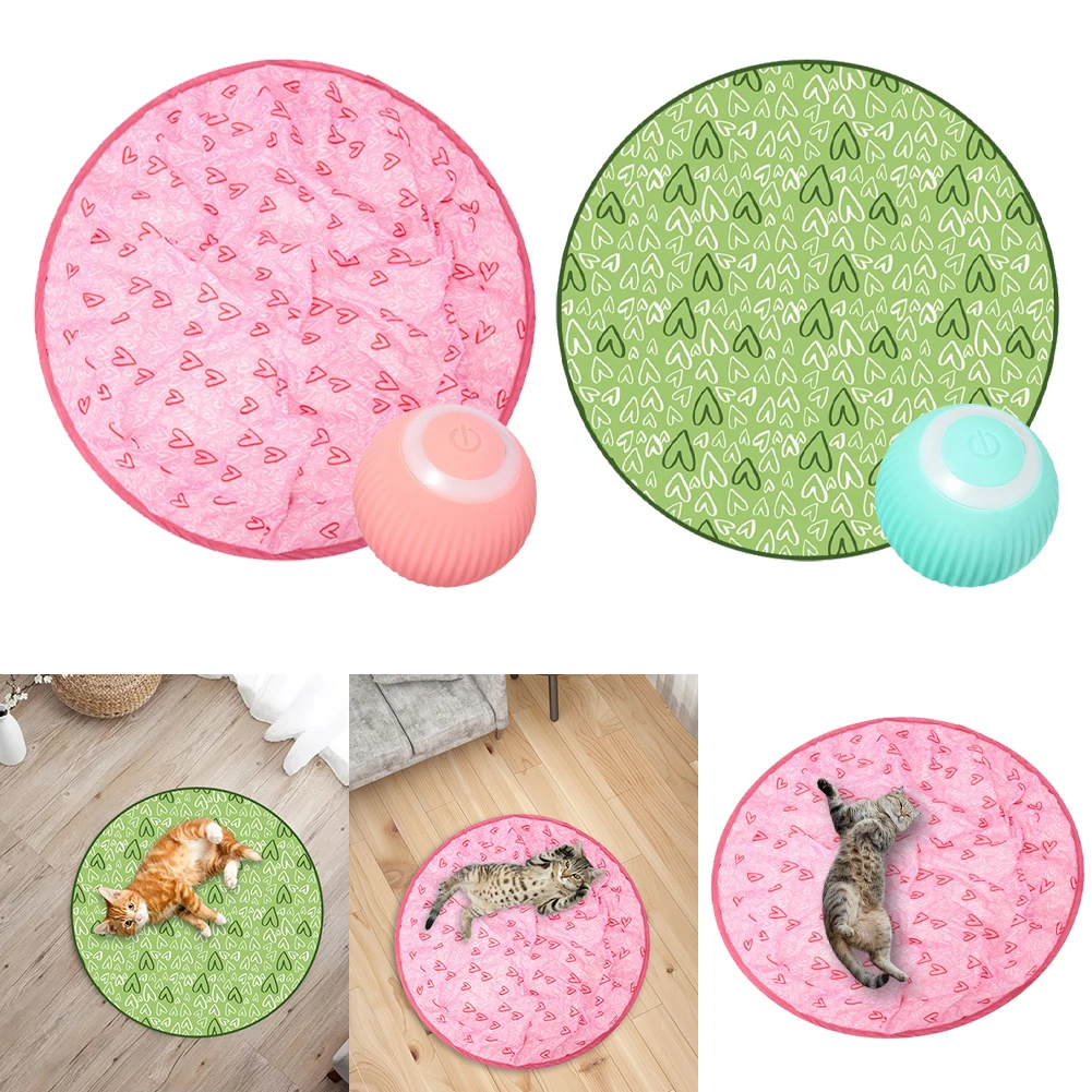 Cat Ball Hunting Exercise Mat Simulate Cat Interactive Hunting Toy Indoor Cat Exercise Mat Boredom 1005007136947068