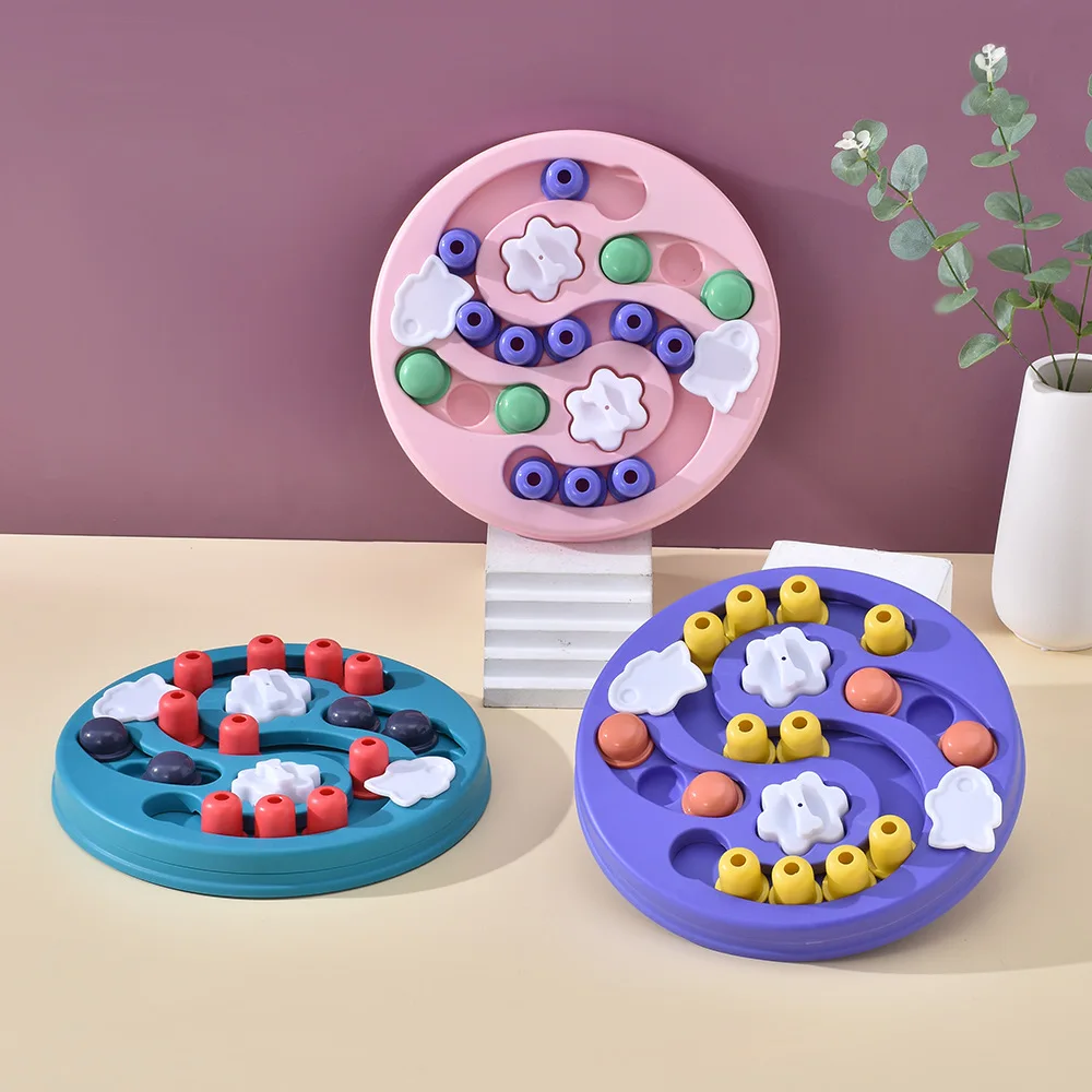 Dog Puzzle Toys Slow Feeder Interactive Increase Puppy IQ Food Dispenser Slowly Eating NonSlip Bowl 1005007143512875