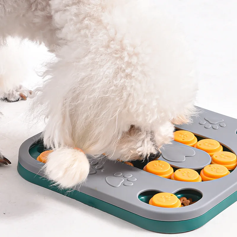 Dog Puzzle Toys Slow Feeder Interactive Increase Puppy IQ Food Dispenser Slowly Eating NonSlip Bowl 1005007143799619