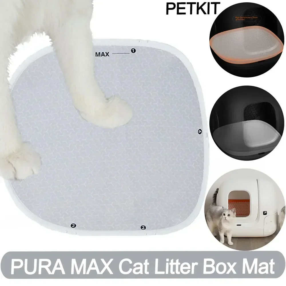 For Petkit PURA MAX Sandbox Cat Litter Box Mat Accessories High-performance Three Prevention Pad Is 1005007149504523
