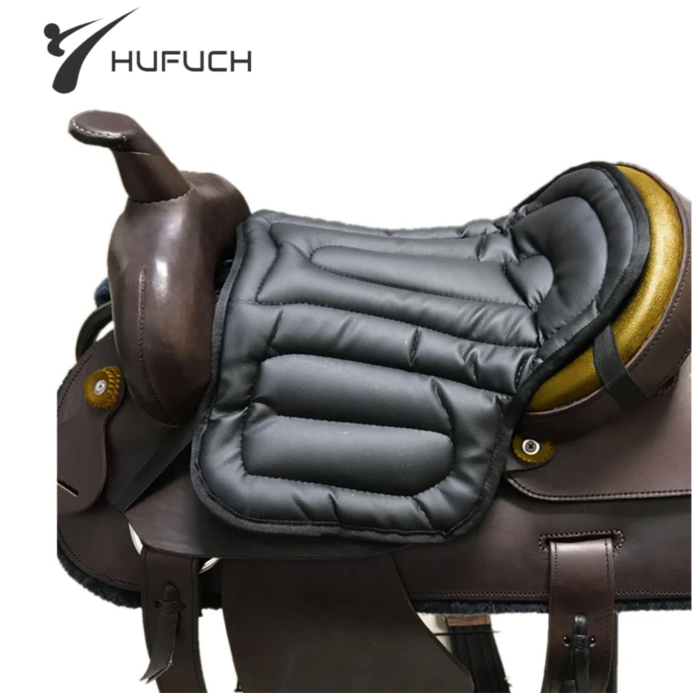 Horse Riding Saddle Pad artificial leather Shock Soft Equestrian Seat Pad Western Long Saddle 1005007160498858