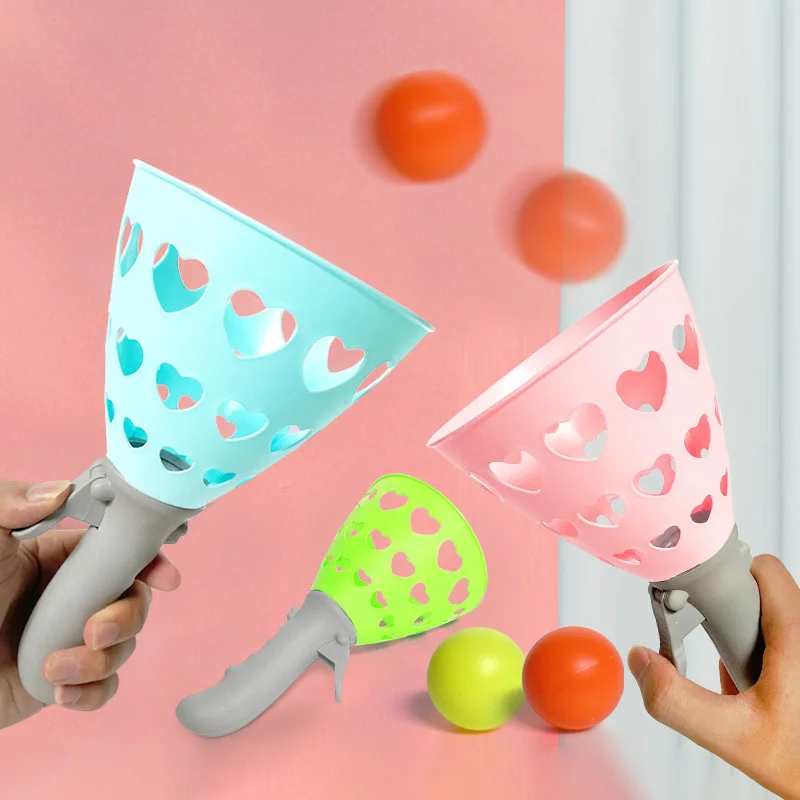 Pop-Pass-Catch Ball Game Catching Ball Launcher Baskets Sports Toy Outdoor Indoor Interaction Party 1005007168885248