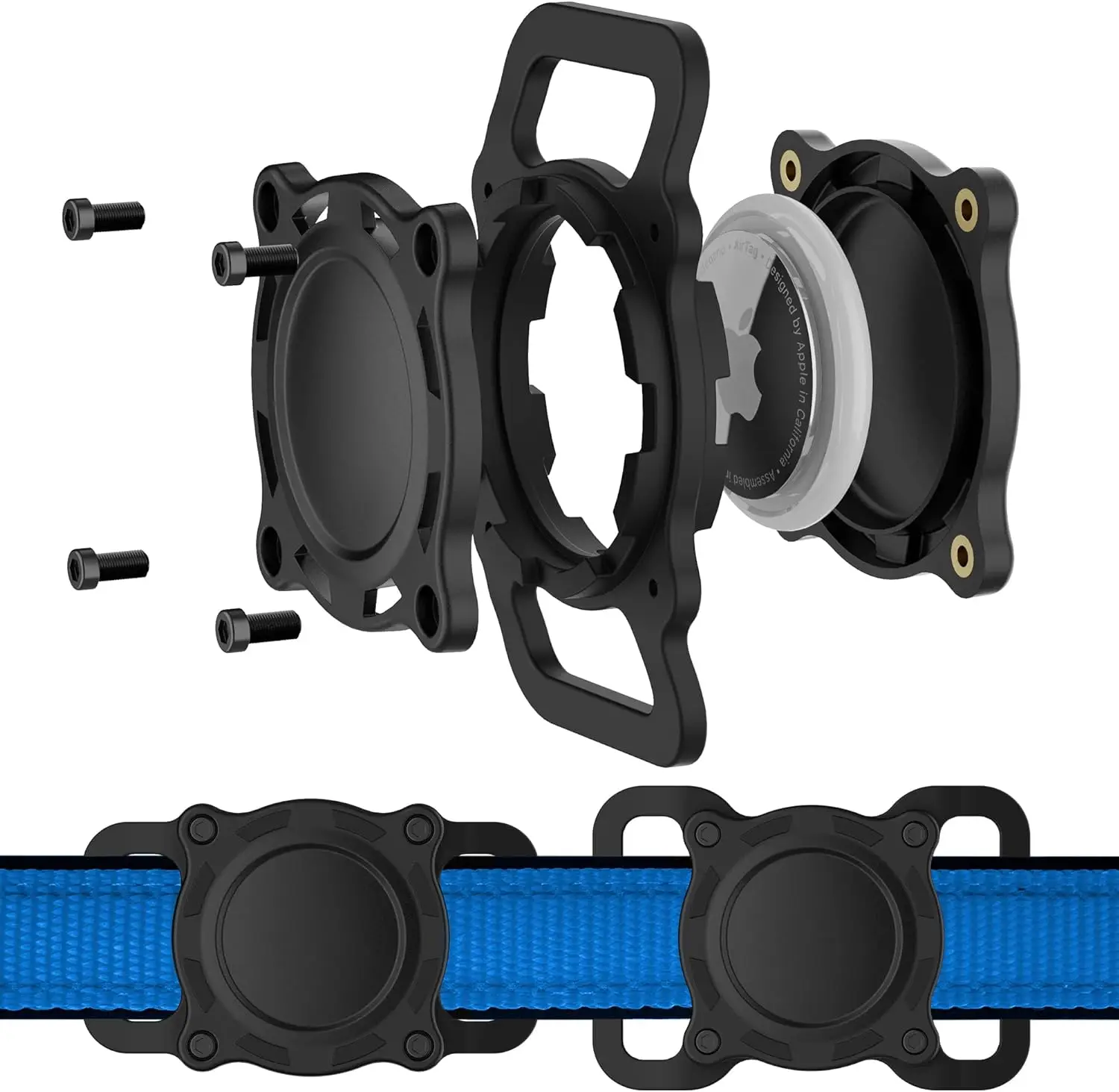 Waterproof Airtag Dog Collar Holder, Shockproof, Ultra-Durable 1005007171315135