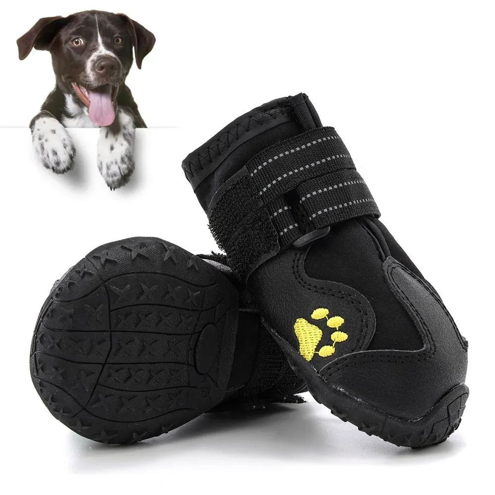 Dog Shoes for Large Dogs Medium Boots & Paw Protectors Winter Snowy Day Summer Hot Pavement 1005007182125620