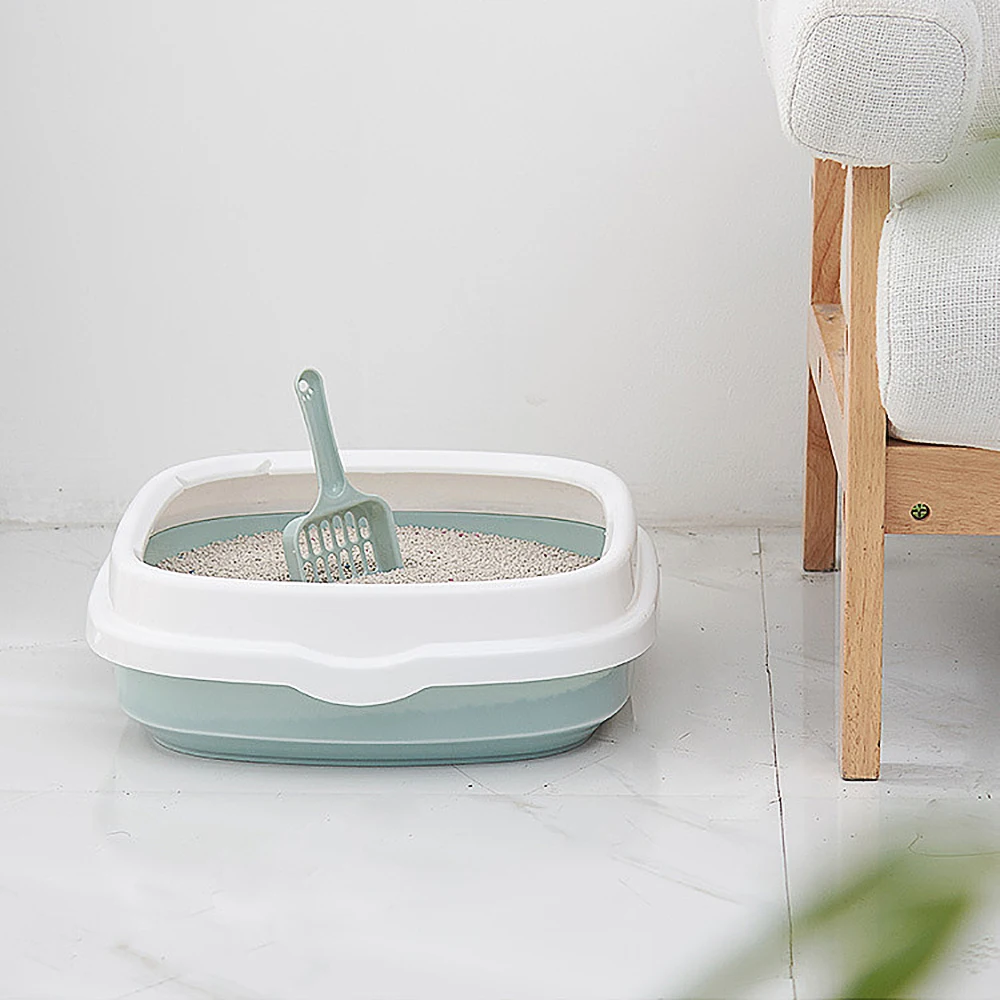 Excrement Training Sand Litter Box Anti-Splash Dog Toilet Cat Dog Tray with Scoop 1 Set Pet Toilet 1005007184147673