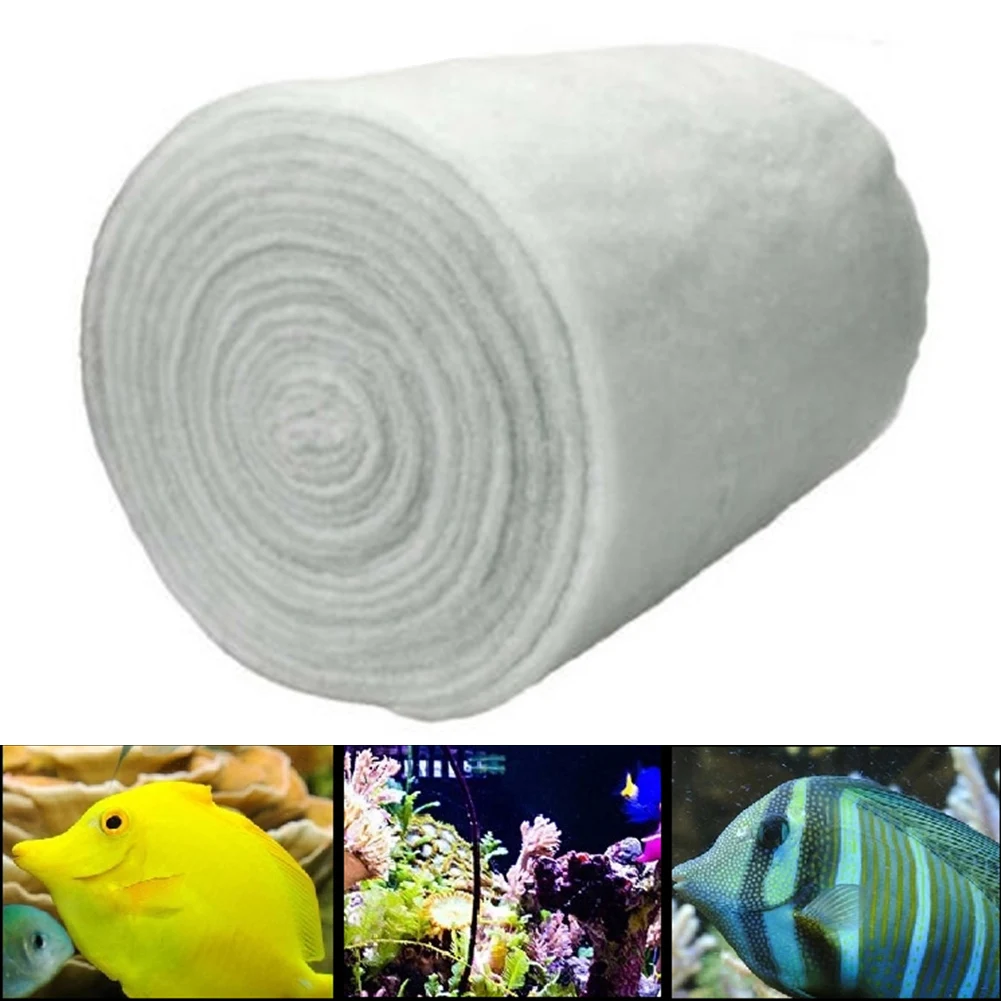 1pc Aquarium Filter Filter Mat 120cmx30cmx0.5cm Biological Filter Blanket Filter Mat Cotton Fish 1005007201554033