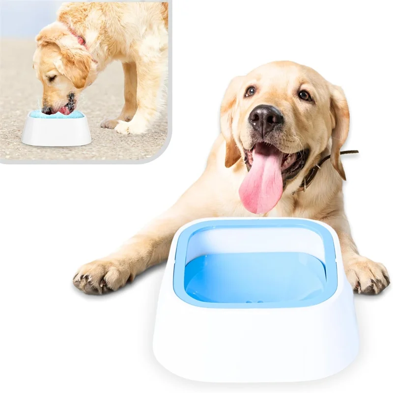 Anti-splash Water Bowl For Dogs 1L Large Capacity Drinker Drinking Bowls Dog Waterer For Puppy Cat 1005007205675828